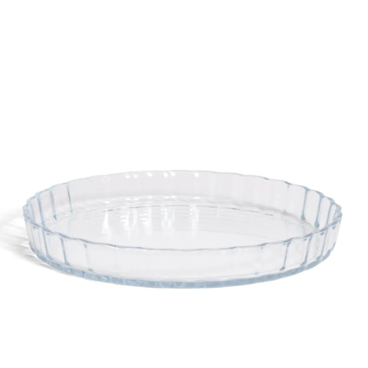 Gifi Plat en verre borosilicate x2 - Ø22,6cm et Ø27cm Best