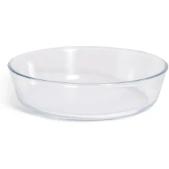 Gifi Plat en verre borosilicate x2 - Ø22,6cm et Ø27cm Best