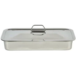 Gifi Plat inox XXL avec couvercle Outlet
