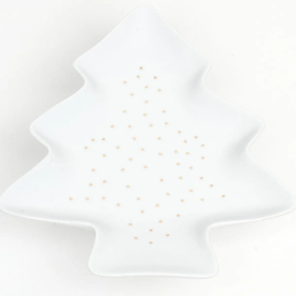 Gifi Plat porcelaine sapin Outlet
