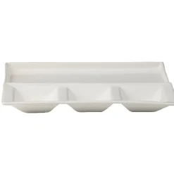 Gifi Plat pour barbecue blanc