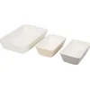Gifi Plat rectangulaire cuisson four x3 céramique blanc Online