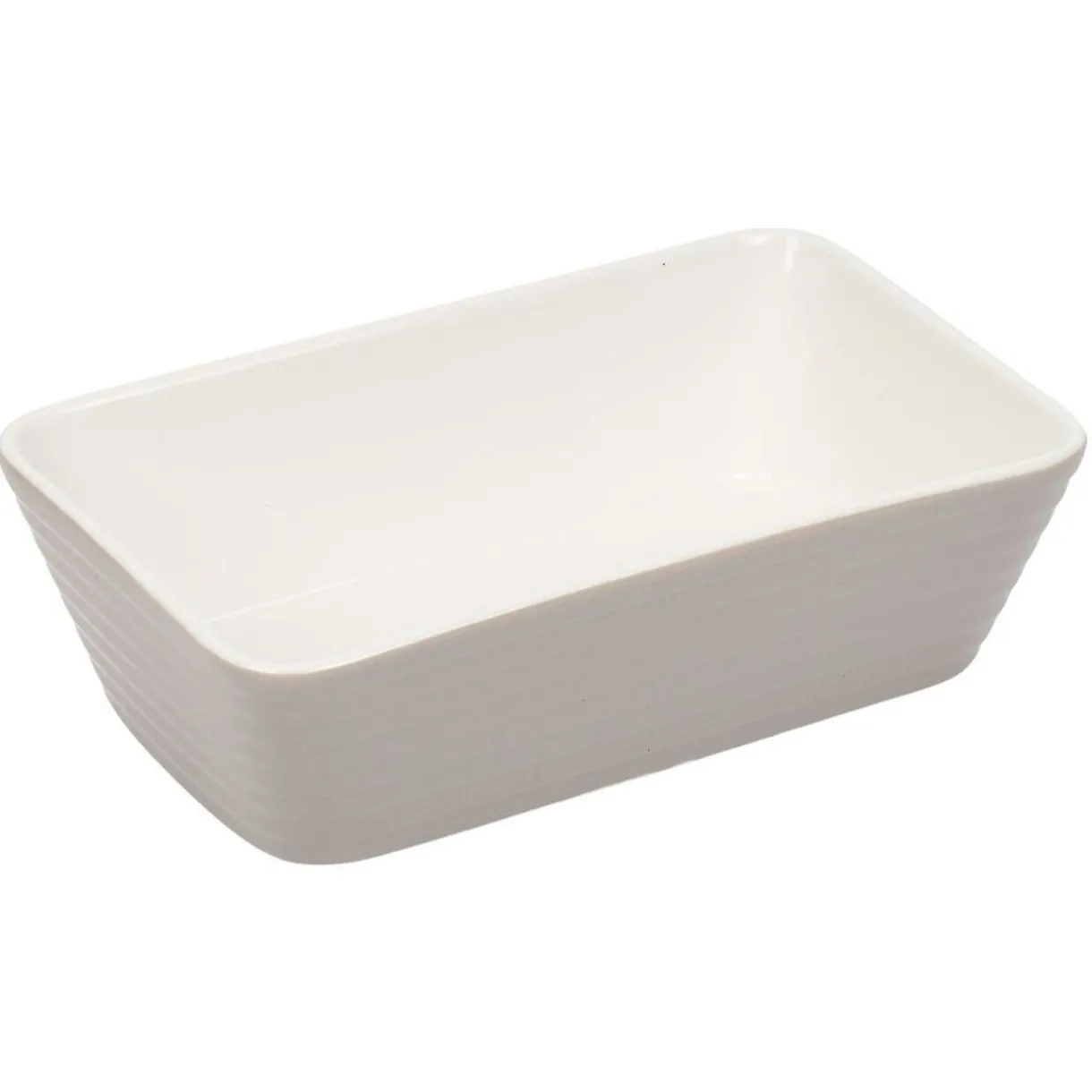 Gifi Plat rectangulaire cuisson four x3 céramique blanc Online
