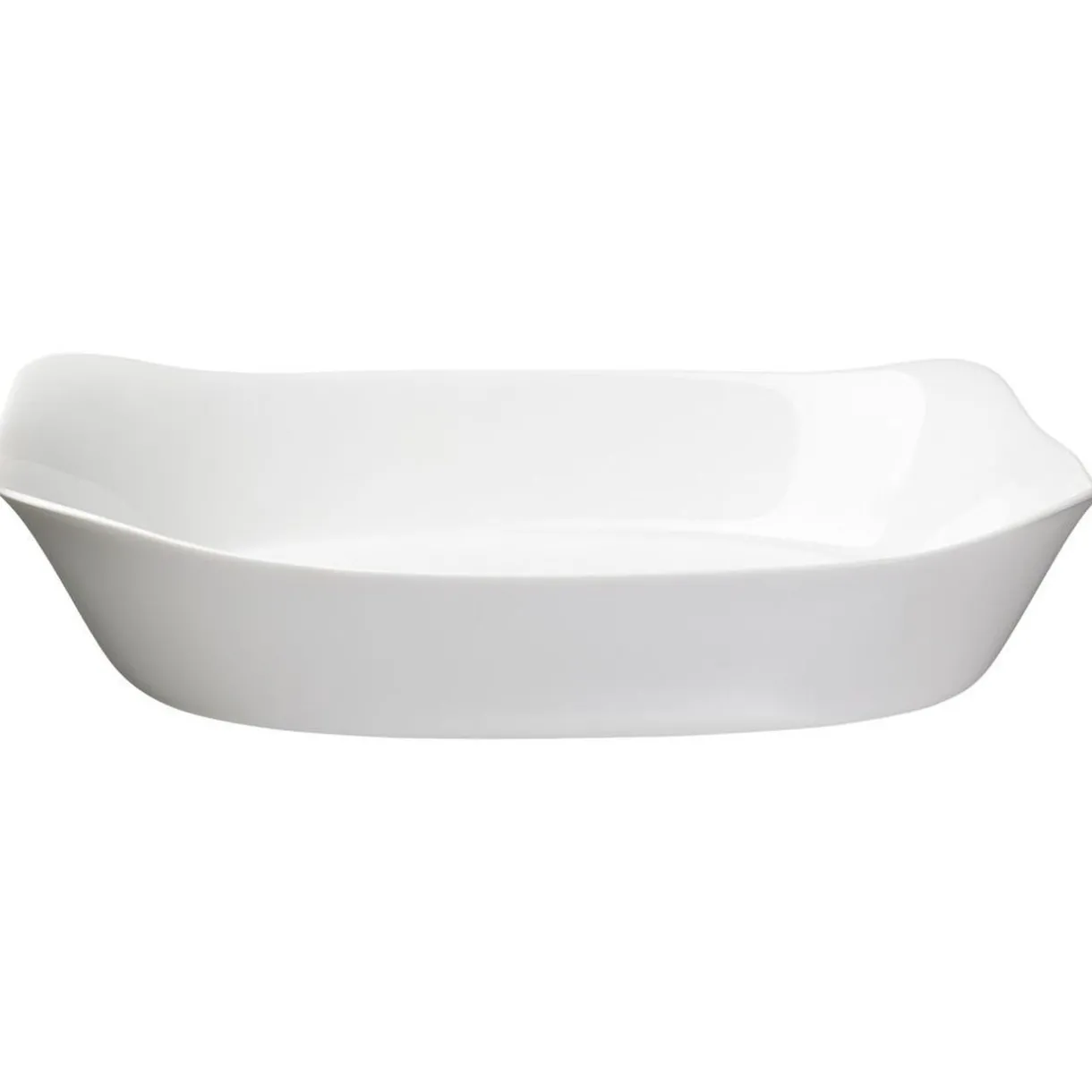 Gifi Plat rectangulaire en opale couleur blanc 38x28cm Discount