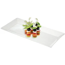 Gifi Plat service rectangle porcelaine