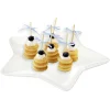 Gifi Plat service étoile porcelaine