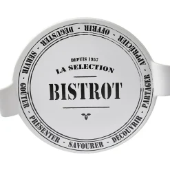 Gifi Plateau à fromage noir et blanc