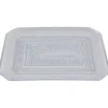 Gifi Plateau blanc rectangulaire luxe