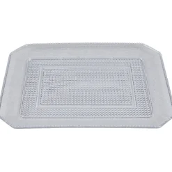 Gifi Plateau blanc rectangulaire luxe