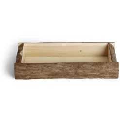 Gifi Plateau bois effet écorce L.29xH.5xl.15cm