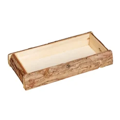 Gifi Plateau bois effet écorce L.29xH.5xl.15cm