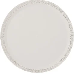 Gifi Plateau de présentation rond blanc Ø32 cm