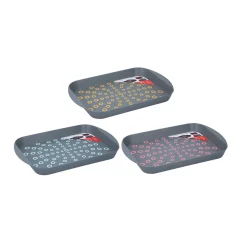 Gifi Plateau de service antidérapant gris Clearance