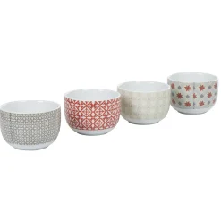 Gifi Plateau de service et bols carreaux de ciment 4 design Outlet