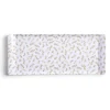 Gifi Plateau de service rectangulaire mélaminé blanc motif feuillage doré 18x37,5cm New