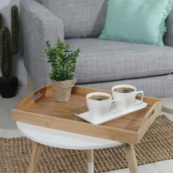 Gifi Plateau en bambou naturel Hot