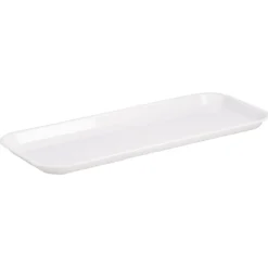 Gifi Plateau en plastique uni blanc