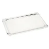 Gifi Plateau rectangulaire en carton argenté x 5