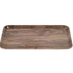 Gifi Plateau rectangulaire mélaminé effet bois naturel 19x30cm Outlet