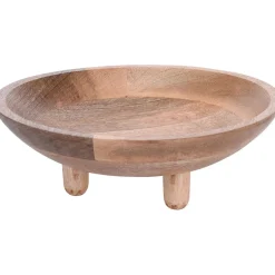 Gifi Plateau rond en bois sur pieds Discount