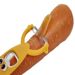 Gifi Éplucheur décapsuleur forme carotte orange L13,5cm Discount