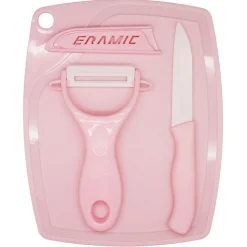 Gifi Éplucheur et couteau avec protection inscription ajourée Ceramic Clearance