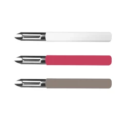 Gifi Éplucheur inox manche plastique uni New