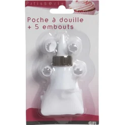 Gifi Poche à douille et ses 5 embouts Online
