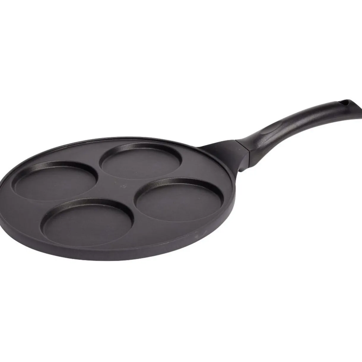 Gifi Poêle 4 pancakes anti adhérente aluminium noir New