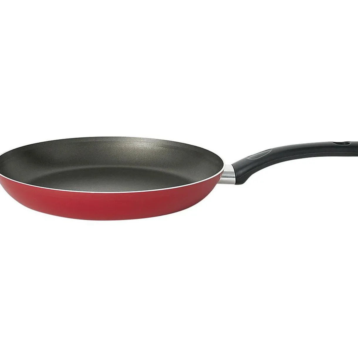 Gifi Poêle aluminium noir et rouge Ø28cm Sale
