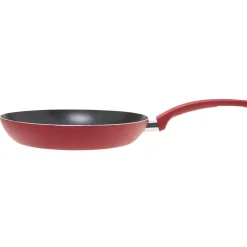 Gifi Poêle aluminium noire et rouge Discount