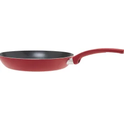 Gifi Poêle aluminium noire et rouge Discount
