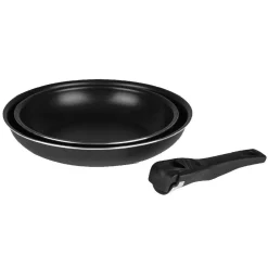 Gifi Poêle aluminium x2 poignée amovible Discount