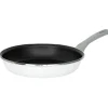 Gifi Poêle anti adhérente acier émaillé noir et blanc Ø28cm Clearance