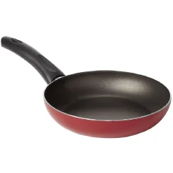 Gifi Poêle antiadhérente aluminium noir et rouge Ø20cm New