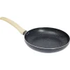 Gifi Poêle antiadhérente poignée soft touch beige et noir Ø24cm Sale