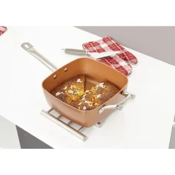 Gifi Poêle anti-adhésive Copper Chef Best