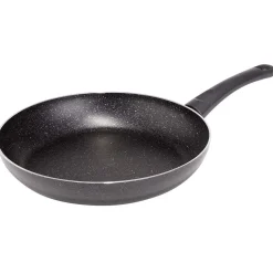 Gifi Poêle effet pierre antiadhérente noir Ø28cm Hot