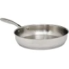 Gifi Poêle inox gris Ø28cm Discount