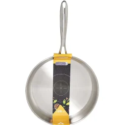 Gifi Poêle inox gris Ø28cm Discount