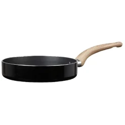 Gifi Poêle noire manche effet bois Ø 20 Hot