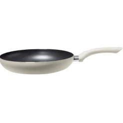 Gifi Poêle ronde en aluminium taupe x2