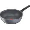 Gifi Poêle sauteuse Tefal Mineralia Force aluminium moucheté gris noir ø 26 cm Outlet