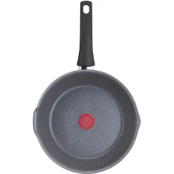 Gifi Poêle sauteuse Tefal Mineralia Force aluminium moucheté gris noir ø 26 cm Outlet