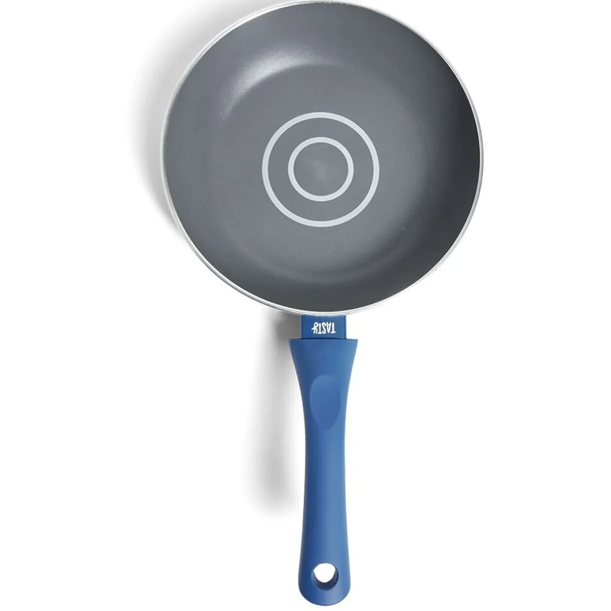 Gifi Poêle tous feux Ø20cm aluminium gris et bleu Outlet