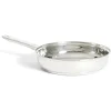 Gifi Poêle tous feux dont induction inox gris Ø28cm Online