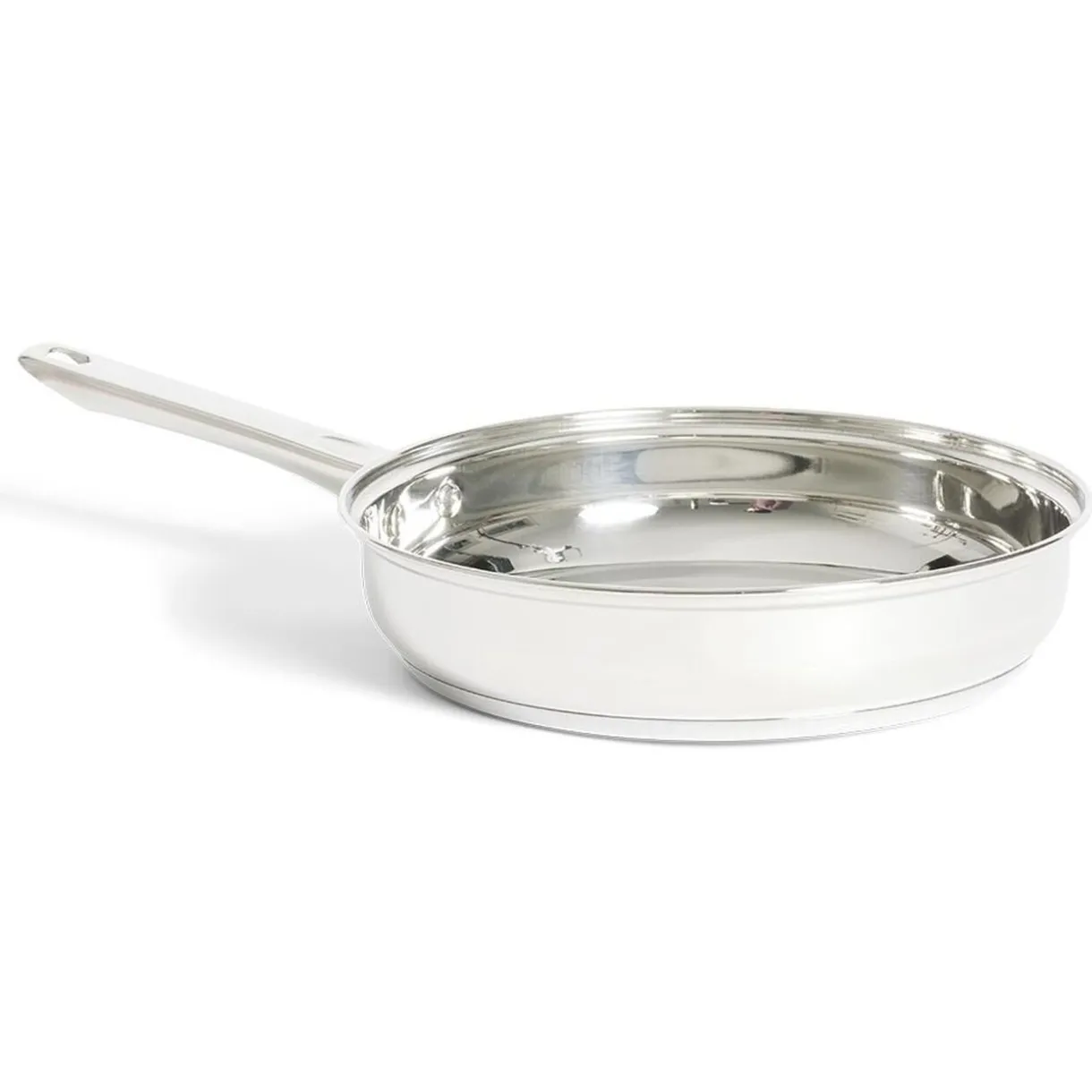 Gifi Poêle tous feux dont induction inox gris Ø28cm Online