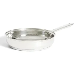 Gifi Poêle tous feux dont induction inox gris Ø28cm Online
