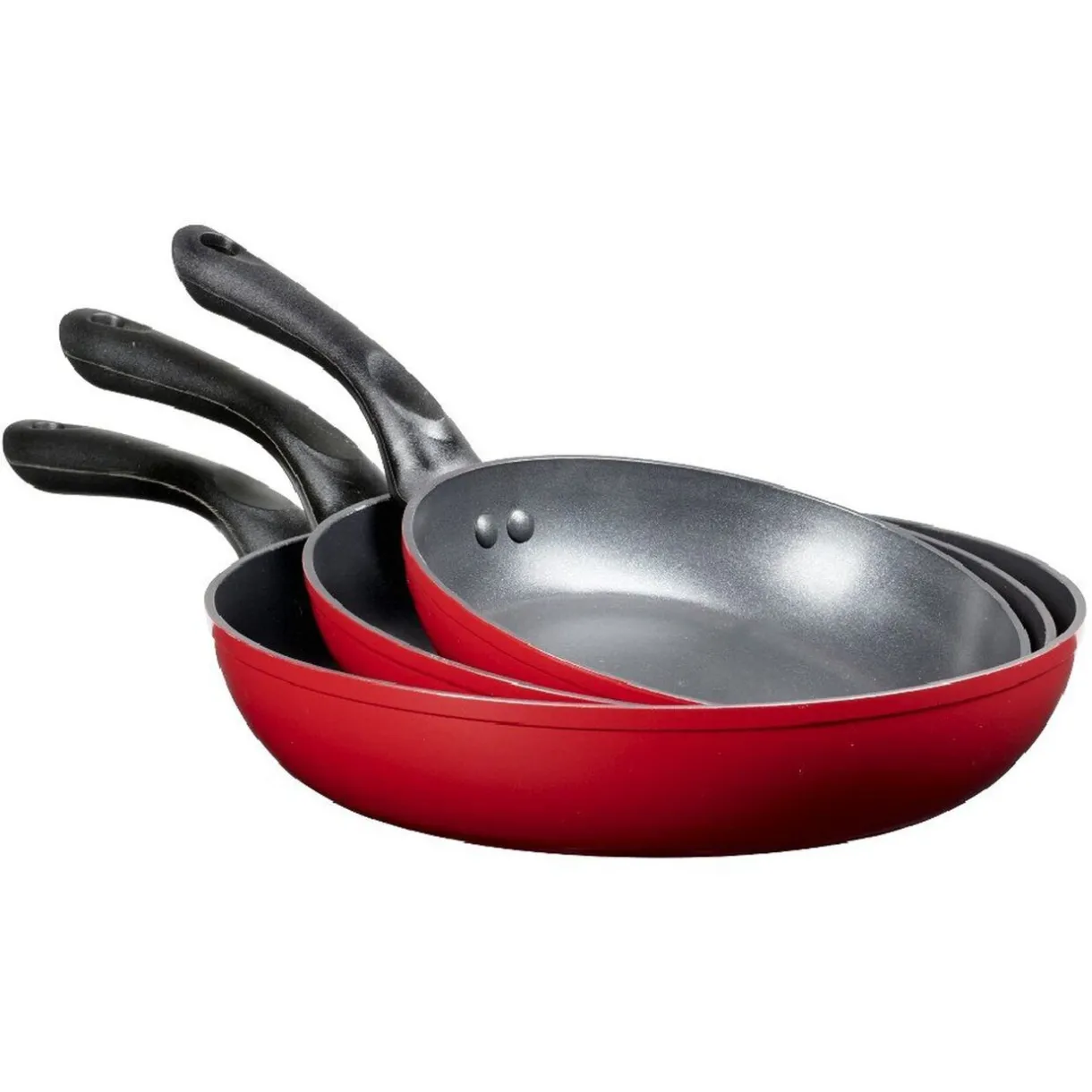 Gifi Poêles rouges et noires x3 Best