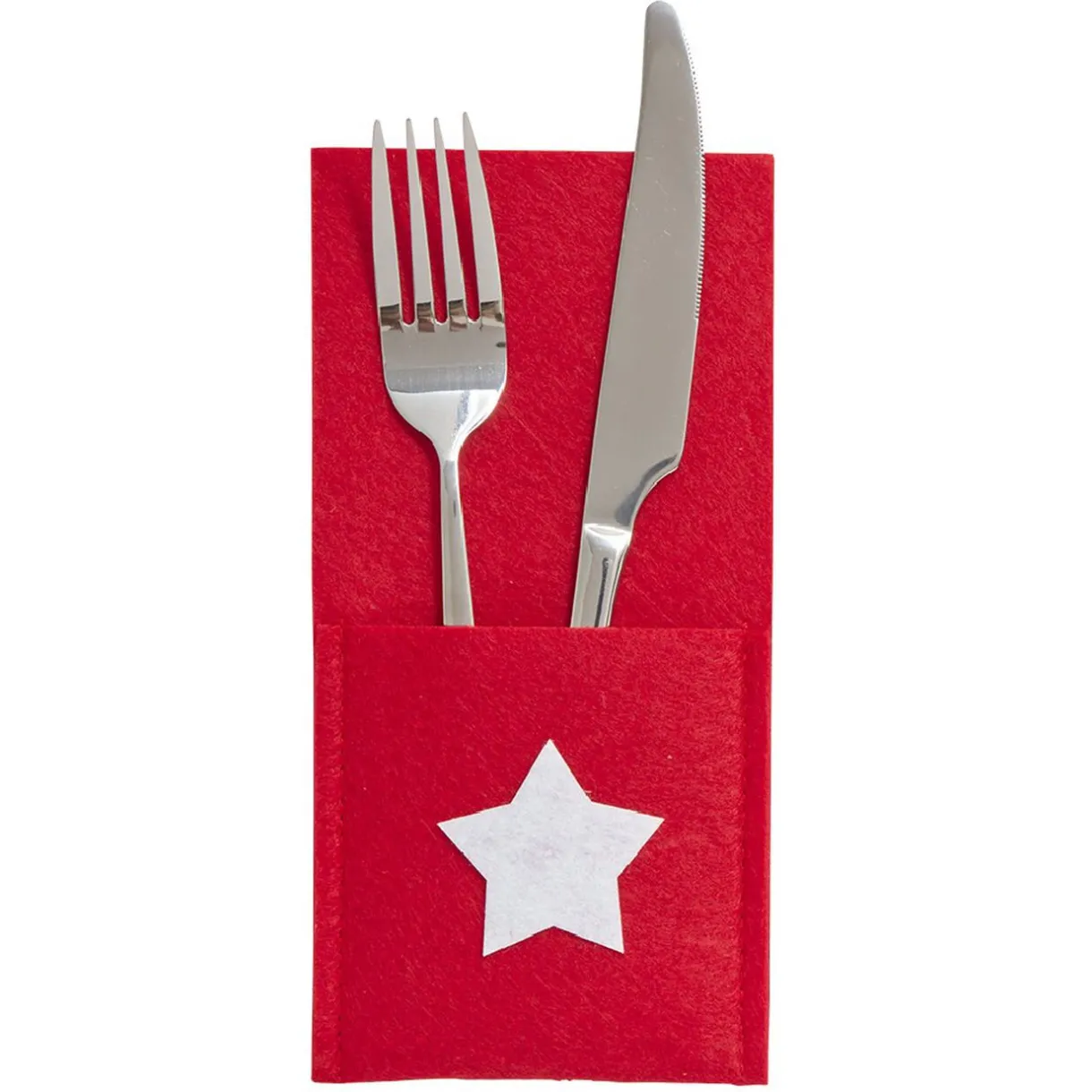 Gifi Porte couvert de noël en feutrine New